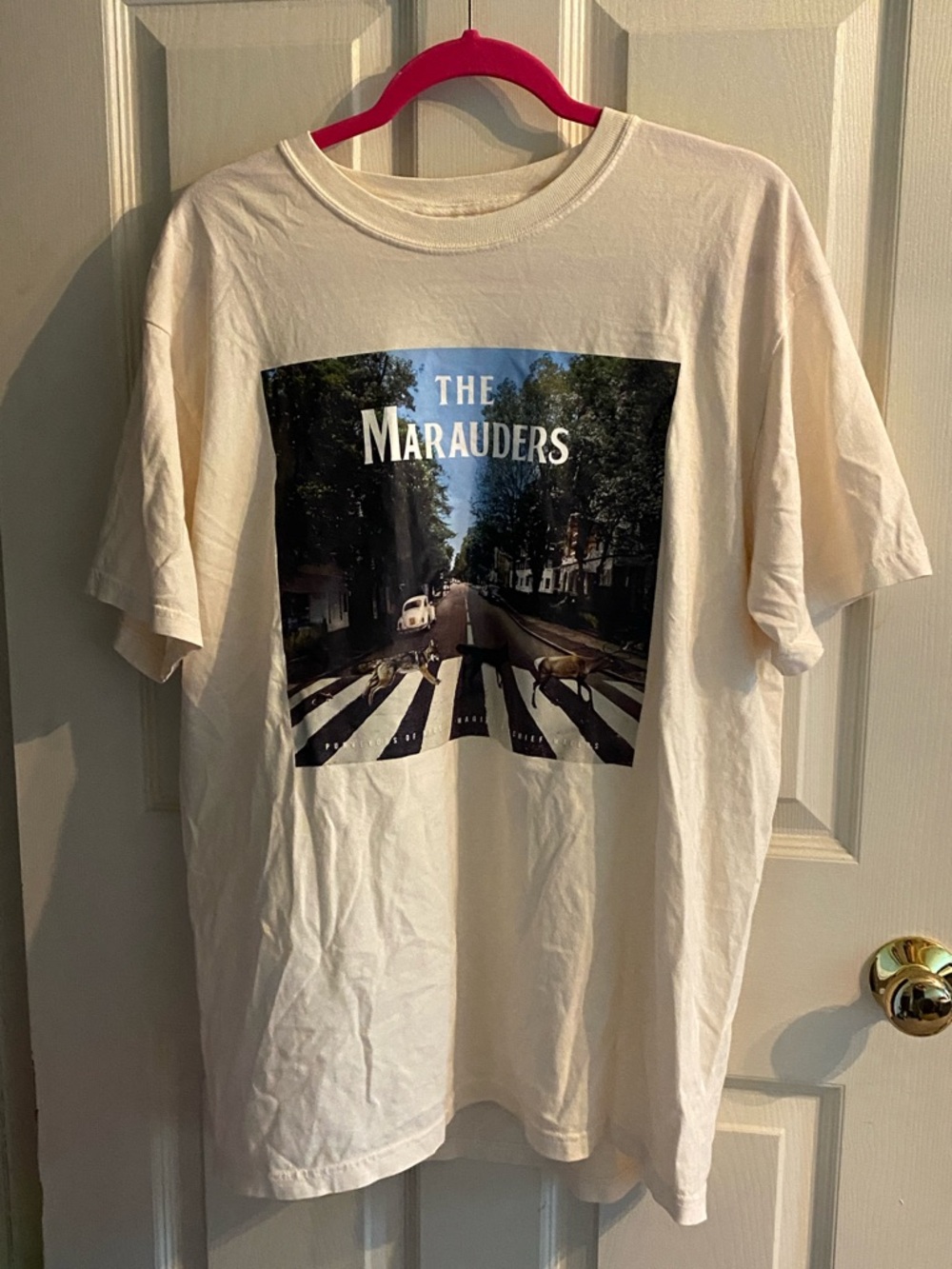 Comfort Colors Cream The Marauders Graphic Tee